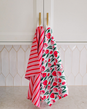 Load image into Gallery viewer, Lipstick Stripe Towel