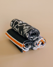 Load image into Gallery viewer, Haunted Stripes Towel