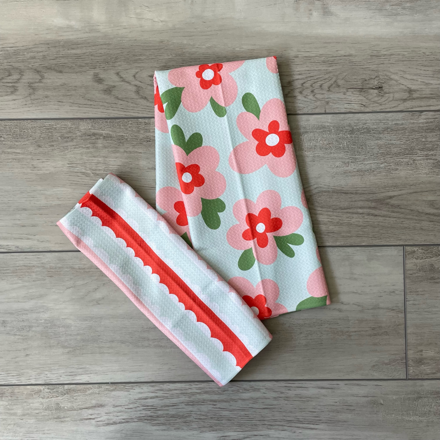 Lily Pad Floral Towel