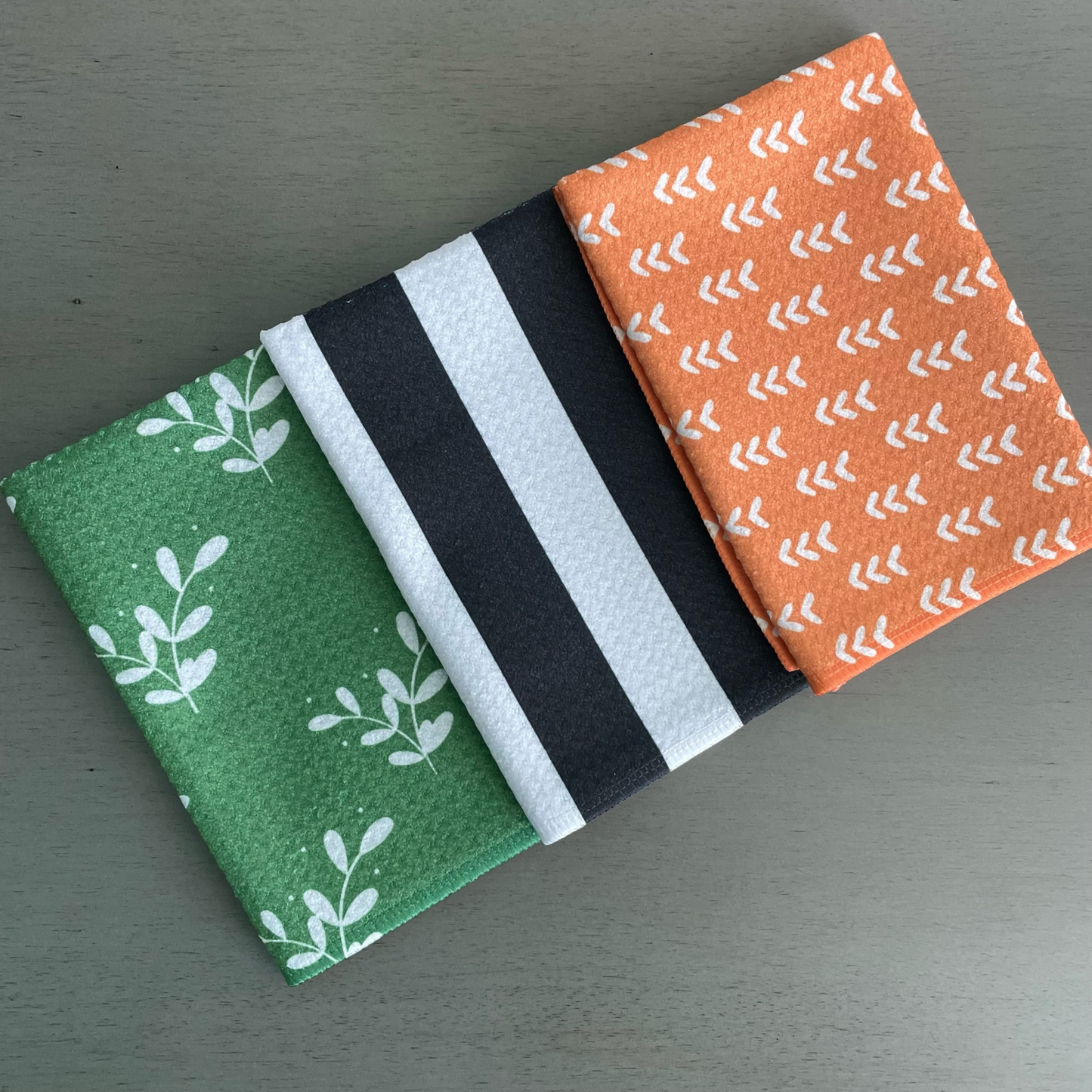 Burnt Orange Arrow Washcloth