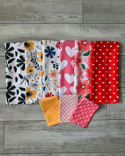 Load image into Gallery viewer, Valentines Floral Towel