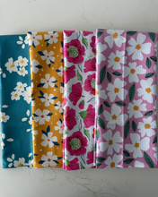 Load image into Gallery viewer, Deep Turquoise Floral Bliss Towel