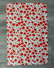 Load image into Gallery viewer, Red Poppy Towel