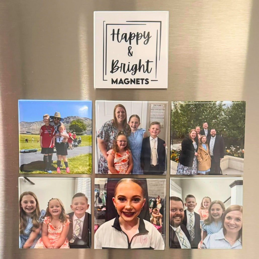 Personalized Photo Magnets