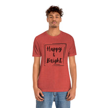 Load image into Gallery viewer, Happy & Bright Logo Jersey Short Sleeve Tee
