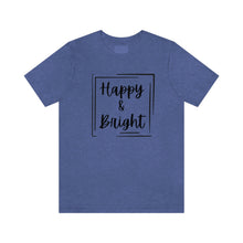Load image into Gallery viewer, Happy & Bright Logo Jersey Short Sleeve Tee