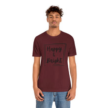 Load image into Gallery viewer, Happy & Bright Logo Jersey Short Sleeve Tee
