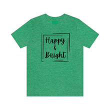 Load image into Gallery viewer, Happy & Bright Logo Jersey Short Sleeve Tee