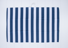 Load image into Gallery viewer, Navy Stripe Towel