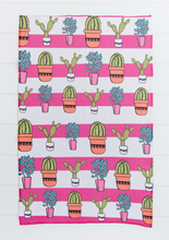 Load image into Gallery viewer, Summer Cactus Towel