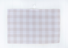 Load image into Gallery viewer, Greige Buffalo Plaid Towel