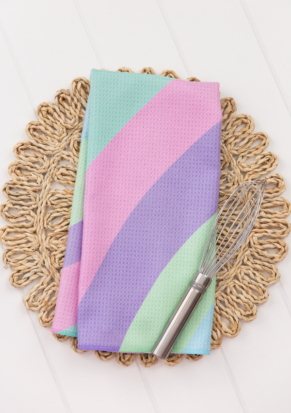 Neon Rainbow Towel