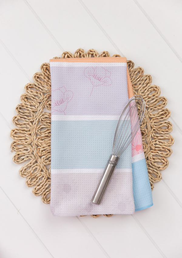 Pastel Flower Towel