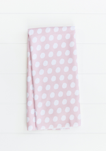 Load image into Gallery viewer, Pink Polka Dot Towel
