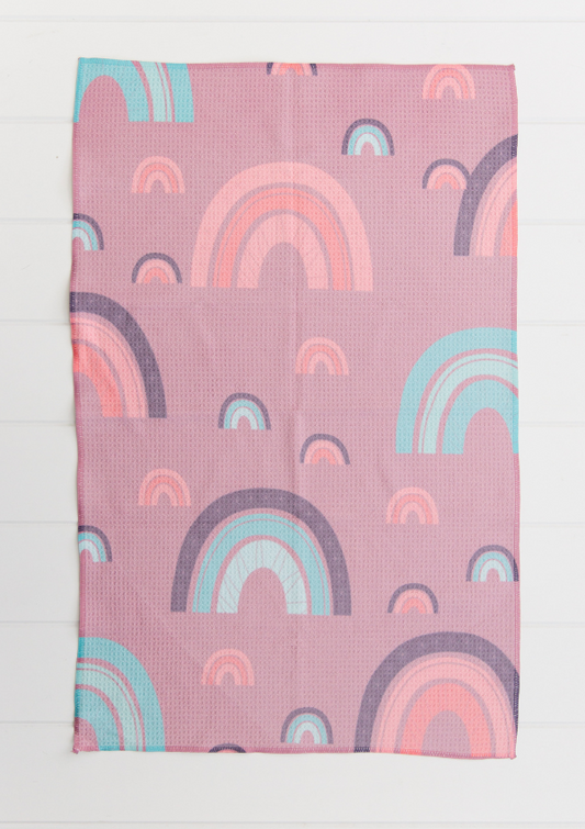 Pink Rainbow Towel