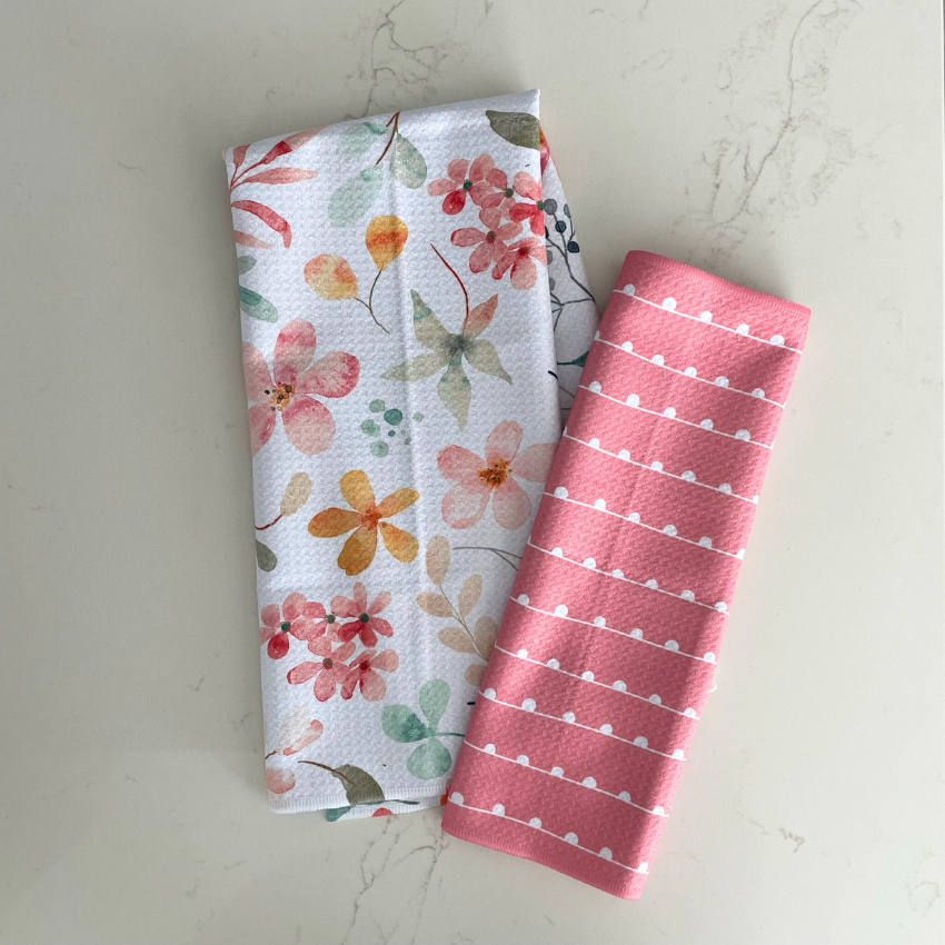 Pink Boho Washcloth