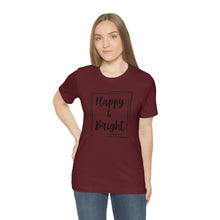 Load image into Gallery viewer, Happy & Bright Logo Jersey Short Sleeve Tee