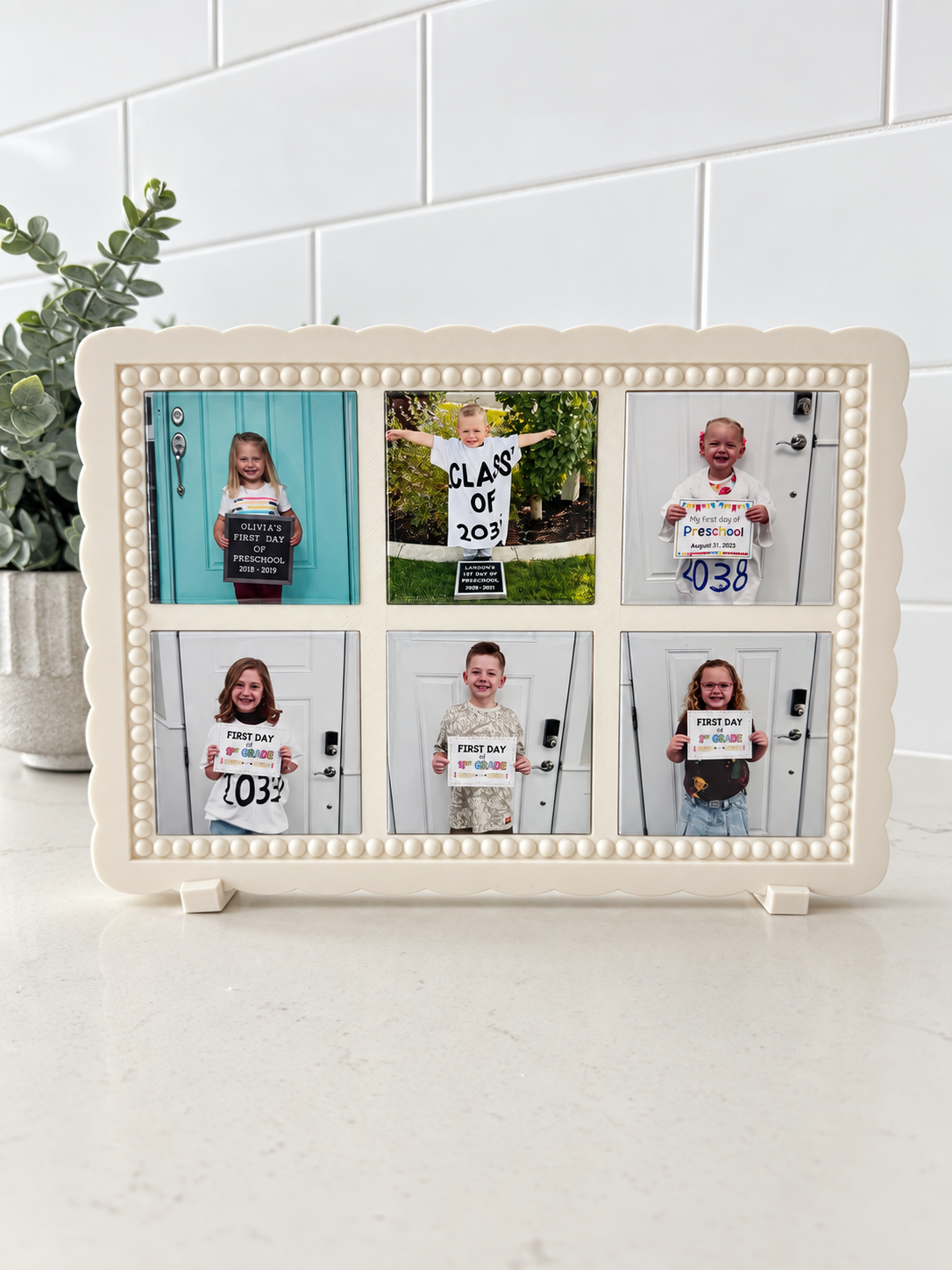 6-Magnet Custom Photo Frame Set | 2x3 Magnetic Frame