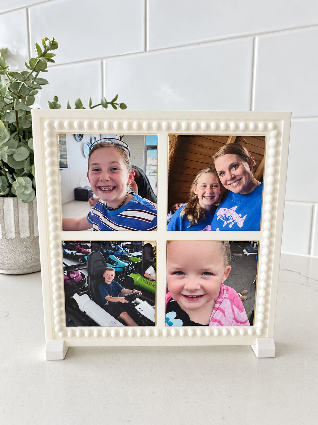 4-Magnet Custom Photo Frame Set | 2x2 Magnetic Frame
