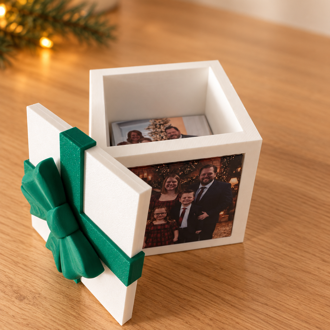 Personalized Photo Magnet Keepsake Box
