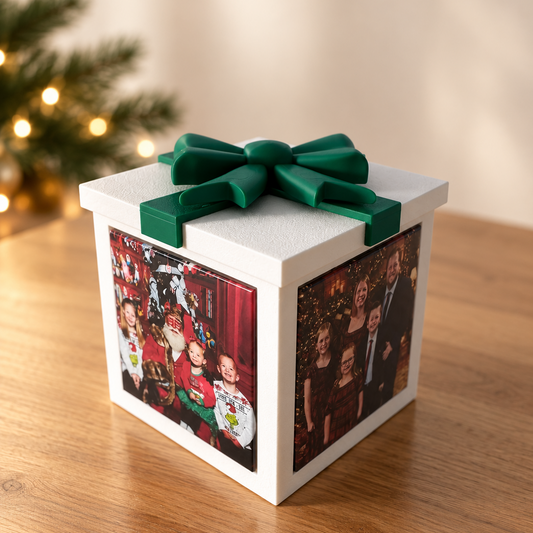 Personalized Photo Magnet Keepsake Box