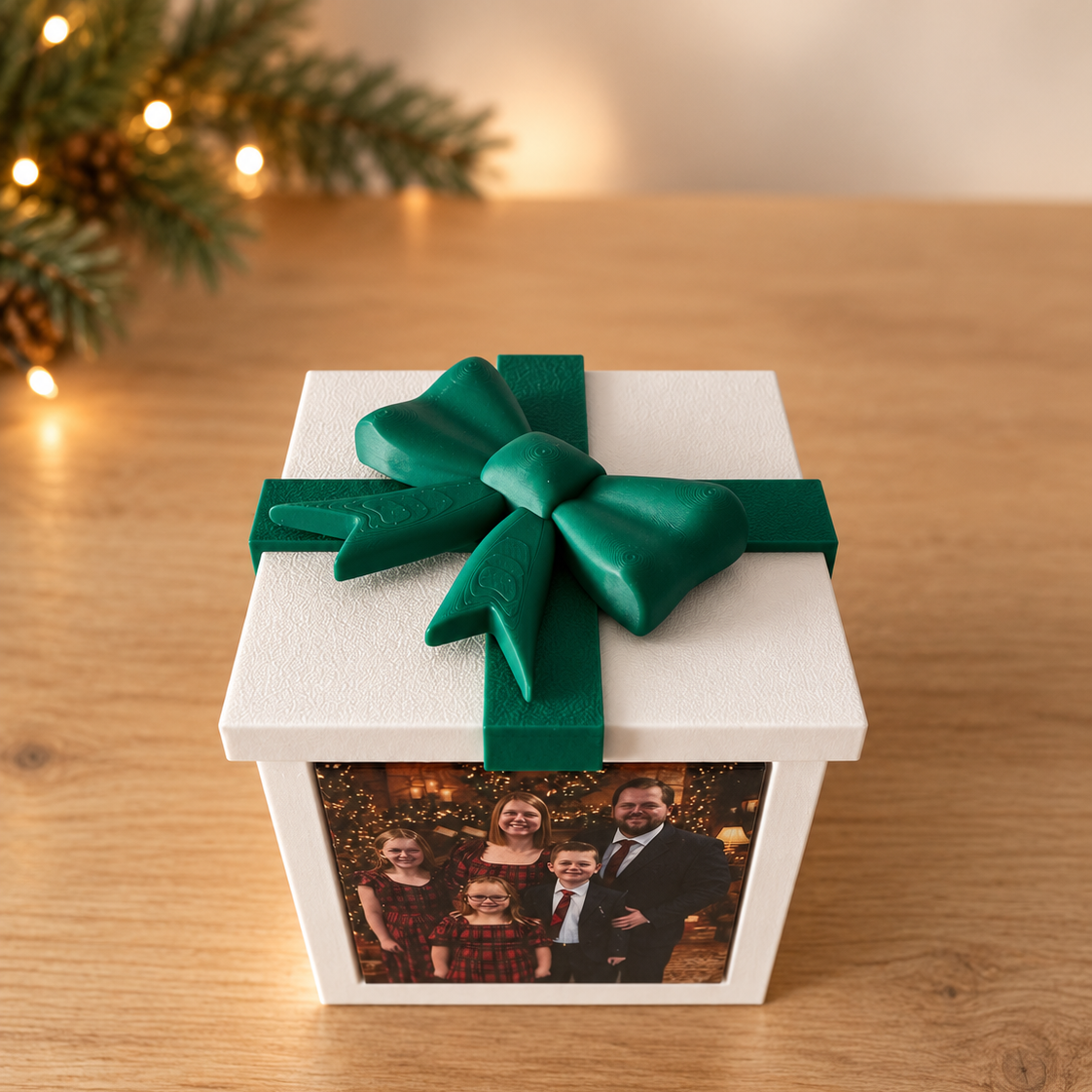 Personalized Photo Magnet Keepsake Box