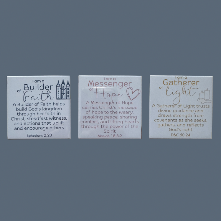 New Young Women Class Names Magnets