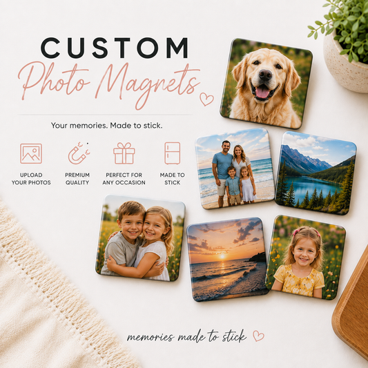 Personalized Photo Magnets