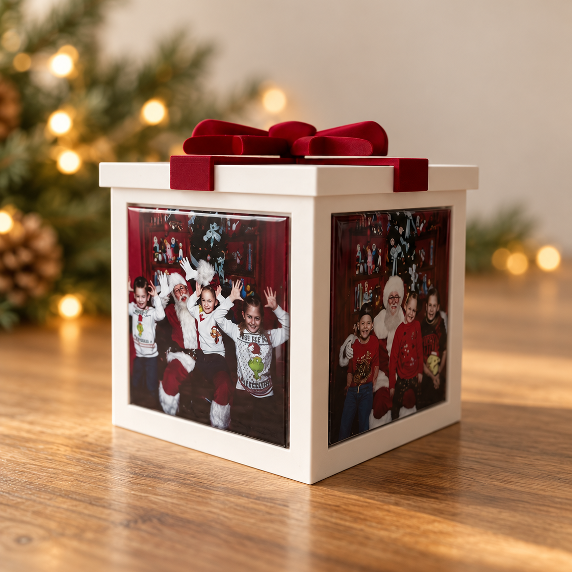 Personalized Photo Magnet Keepsake Box