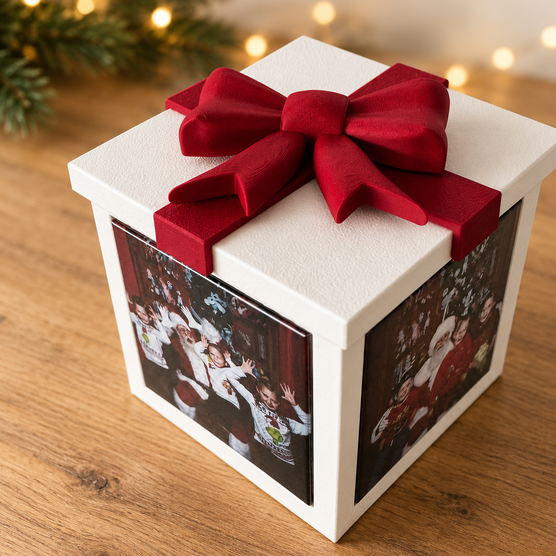Personalized Photo Magnet Keepsake Box