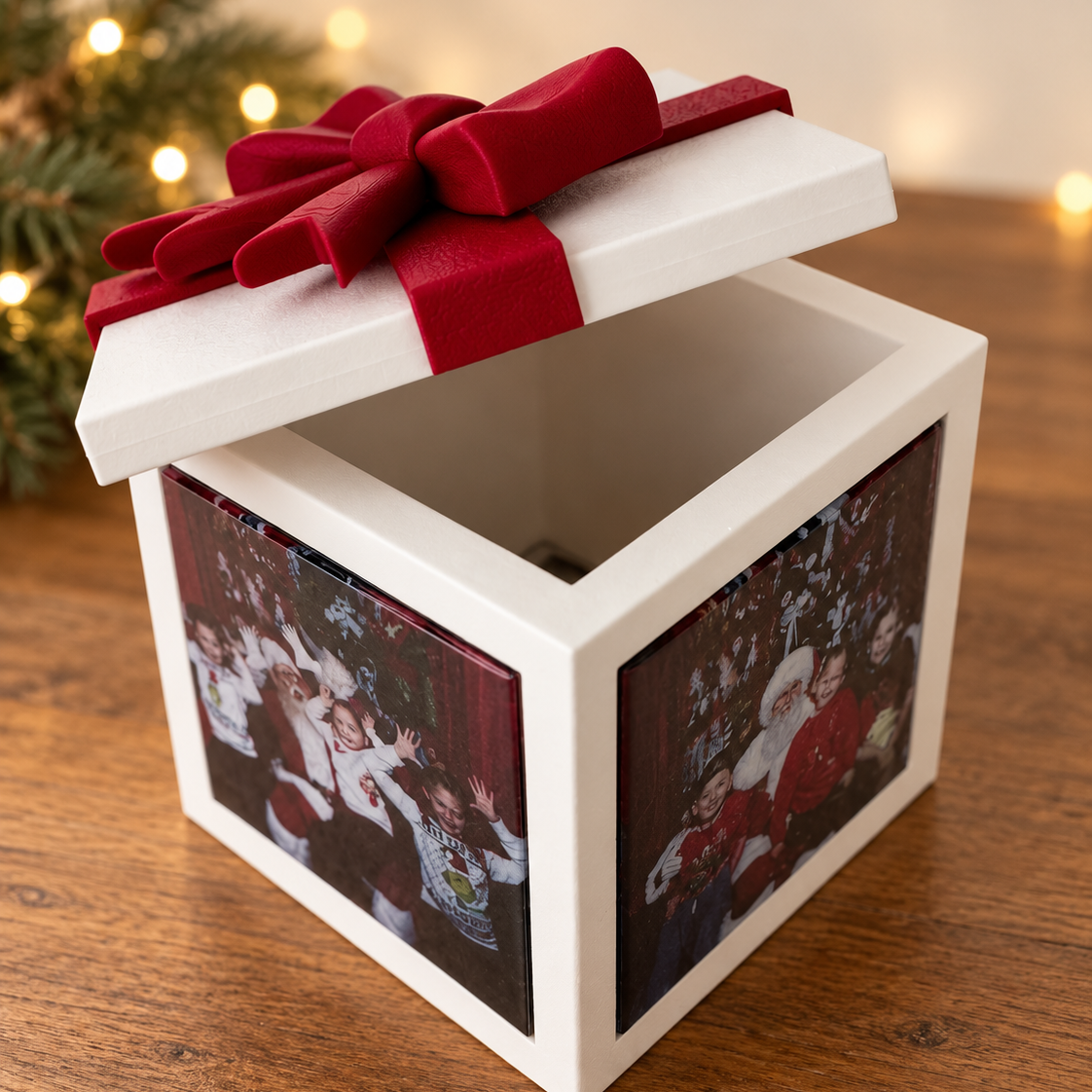 Personalized Photo Magnet Keepsake Box