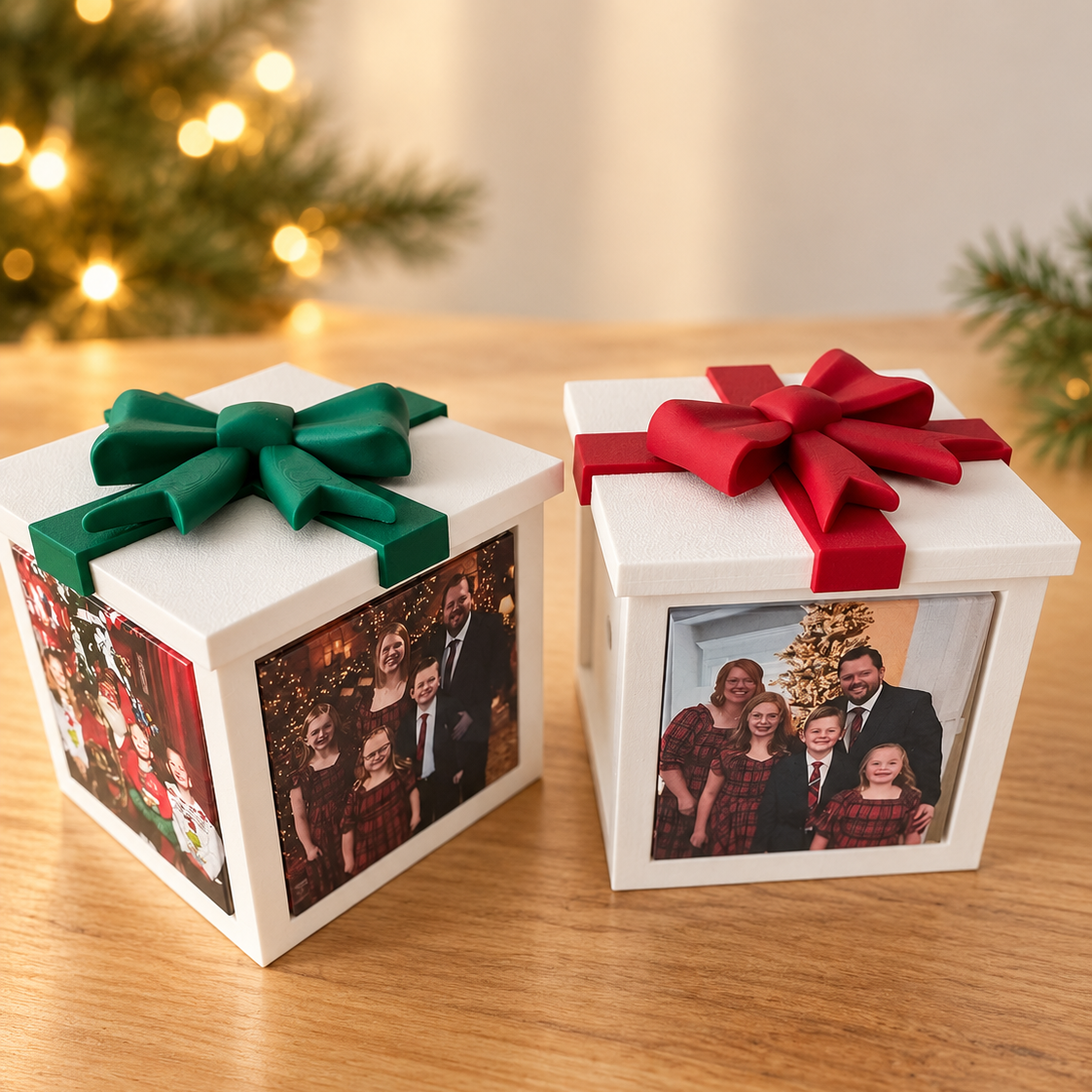 Personalized Photo Magnet Keepsake Box