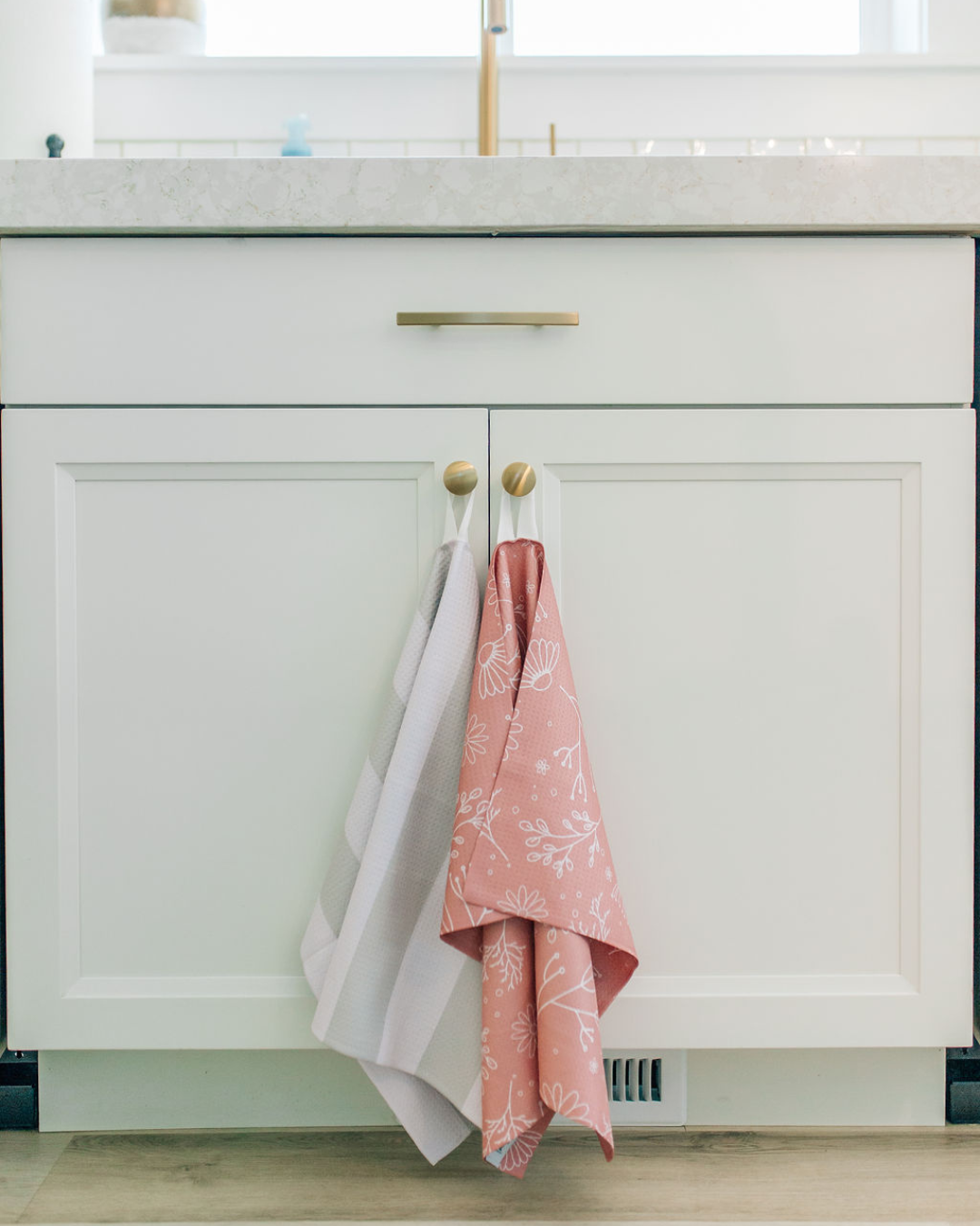 Desert Pink Floral Towel