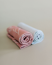 Load image into Gallery viewer, Greige and Cream Stripe Towel
