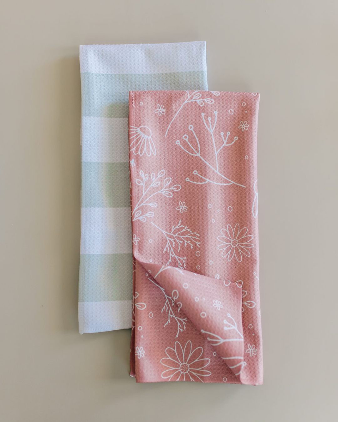 Desert Pink Floral Towel