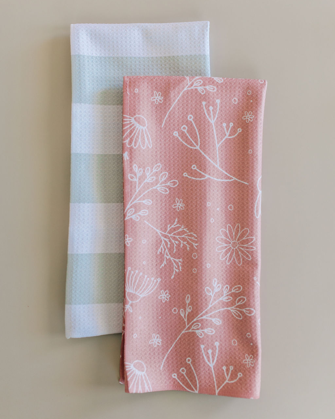 Desert Pink Floral Towel