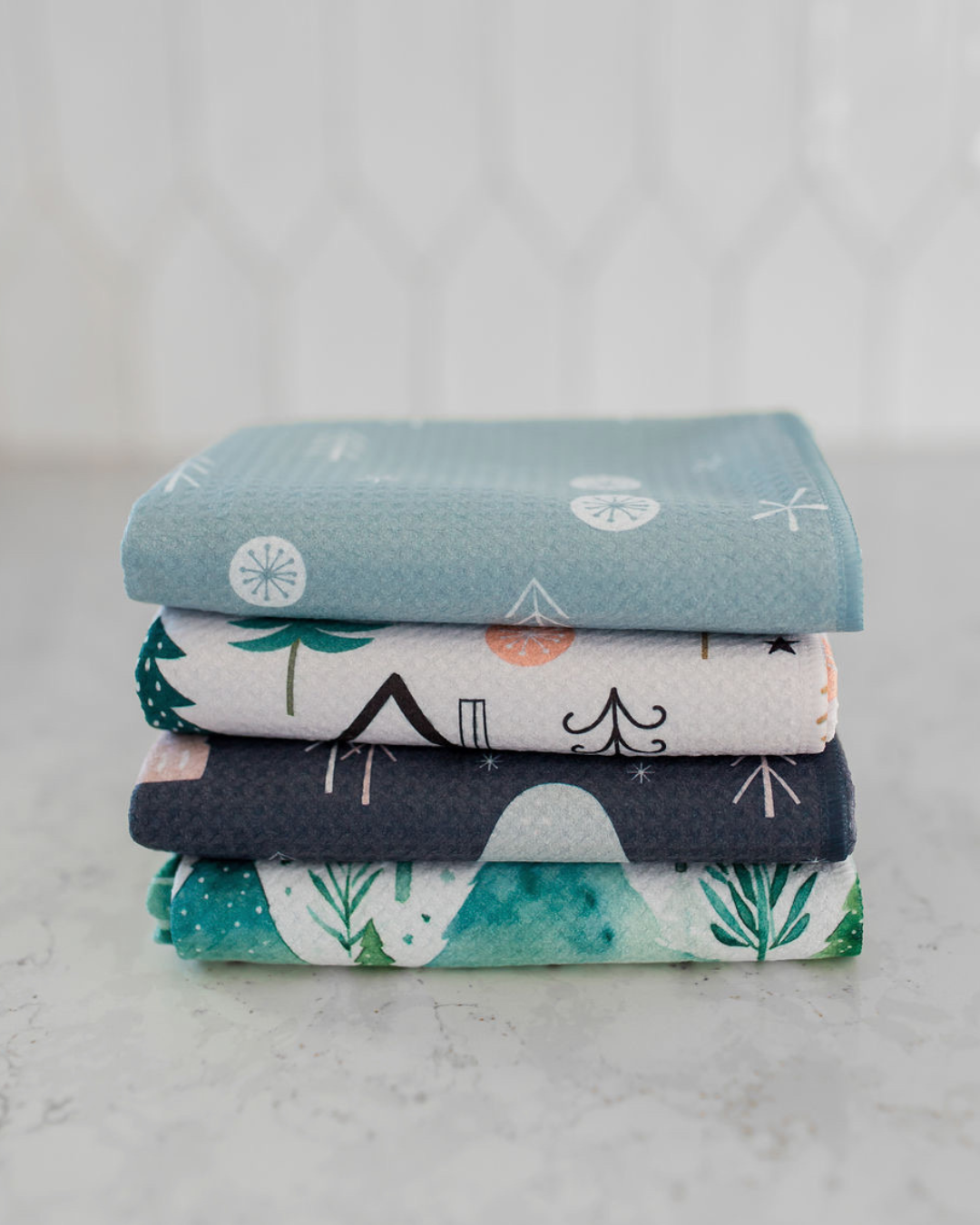 Frosted Pines Towel