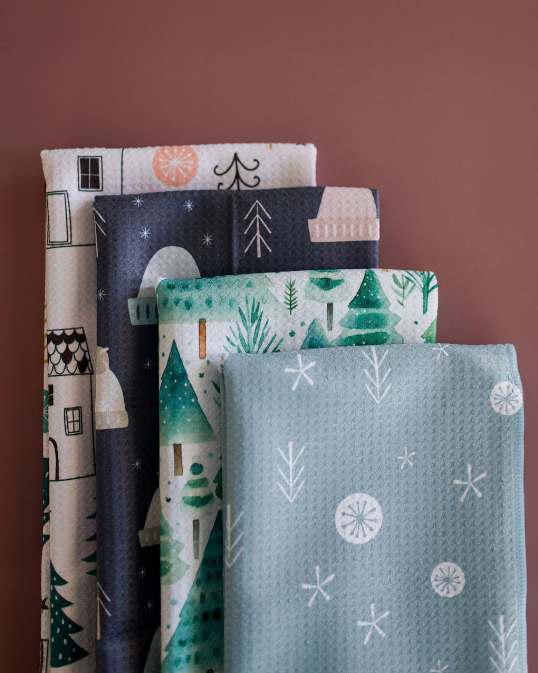 Frosted Pines Towel