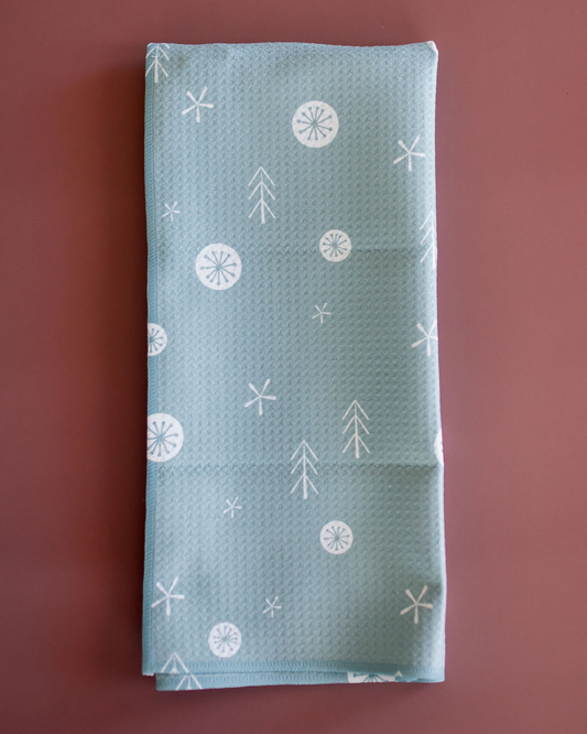 Frosted Pines Towel