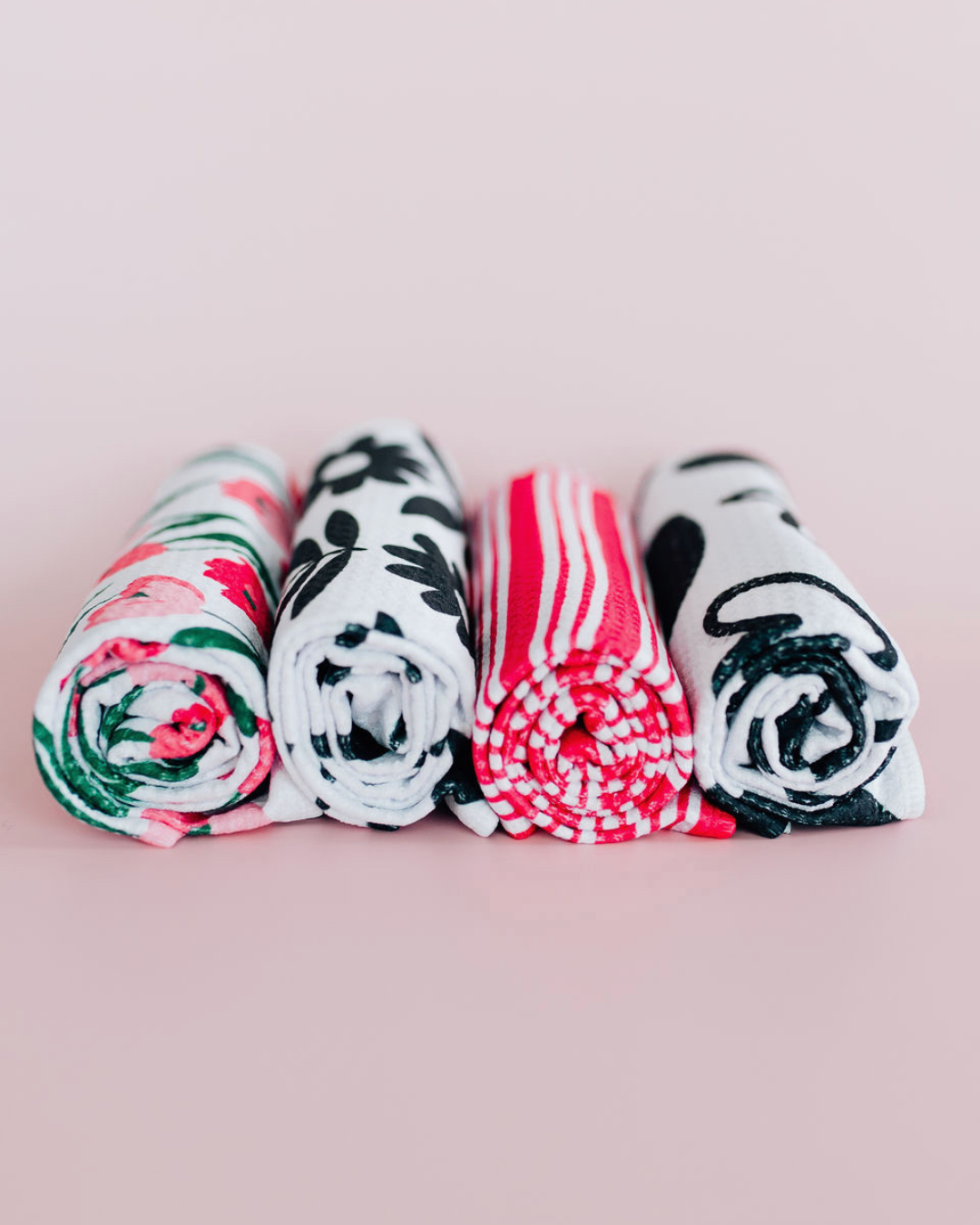 Lipstick Stripe Towel