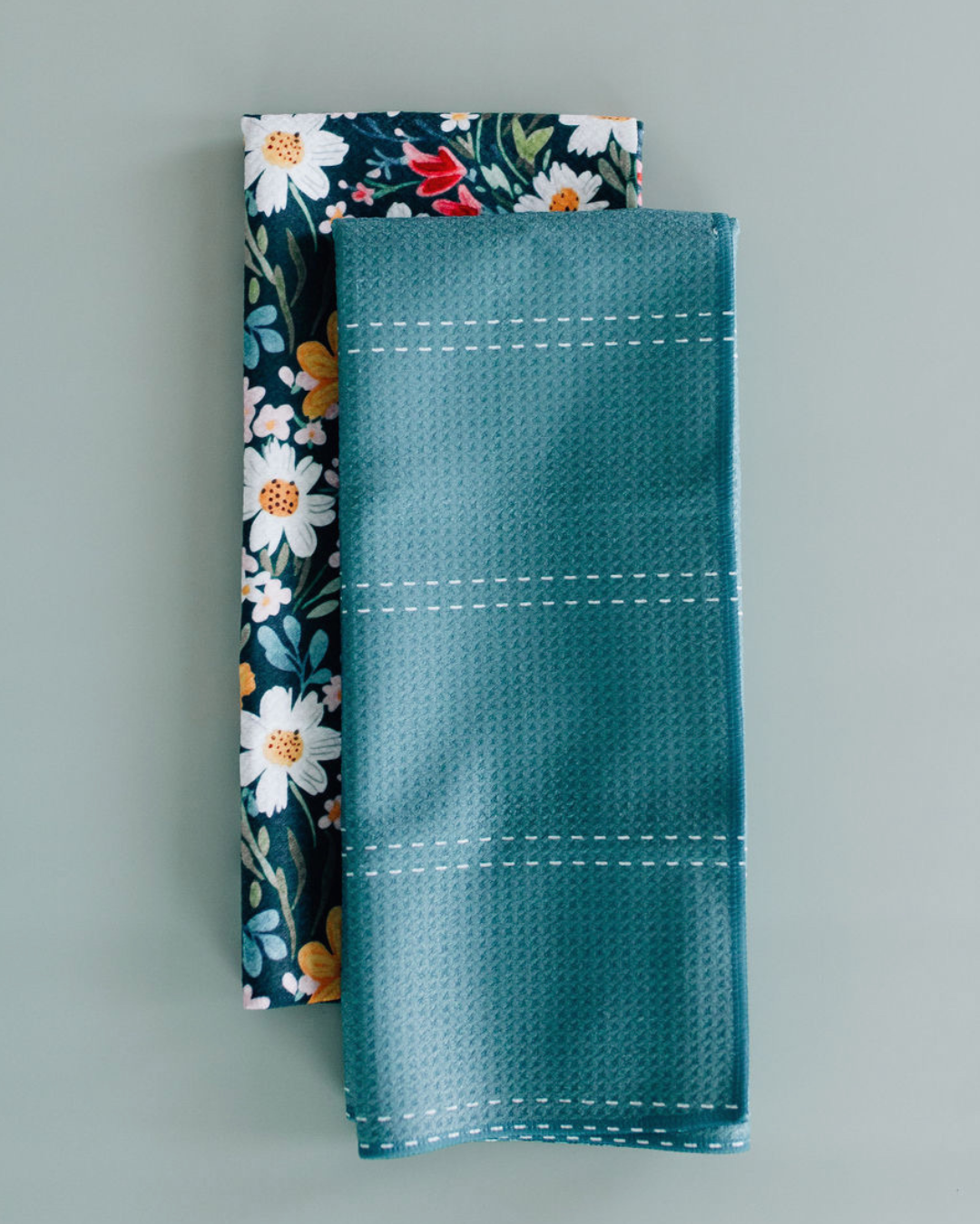 Denim Stitch Towel