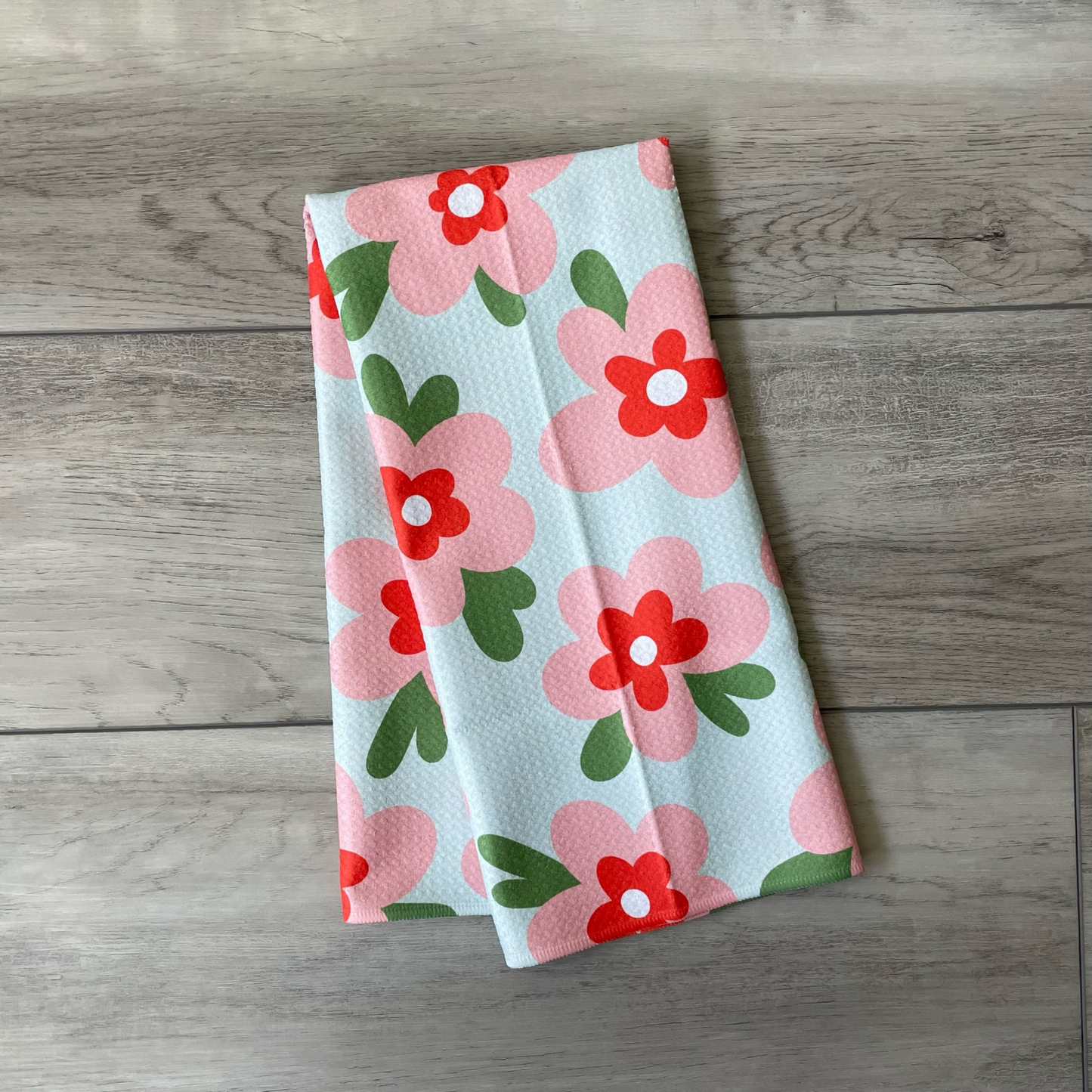 Lily Pad Floral Towel