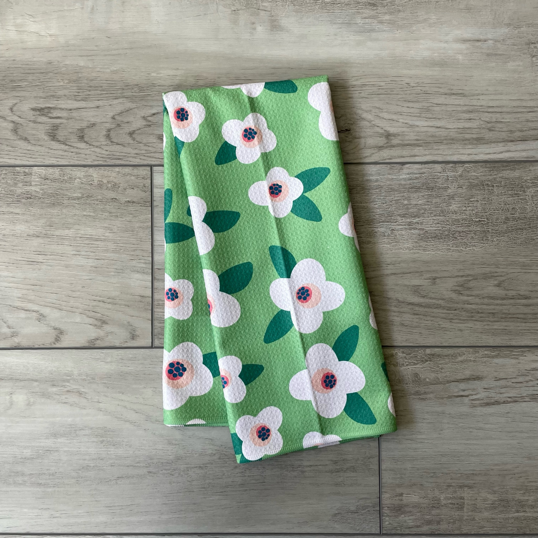 June Floral Towel