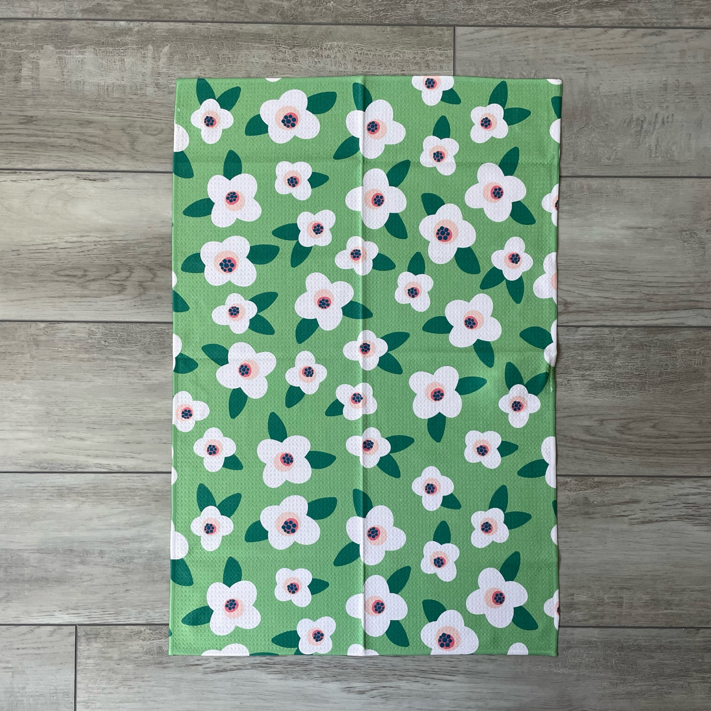 June Floral Towel