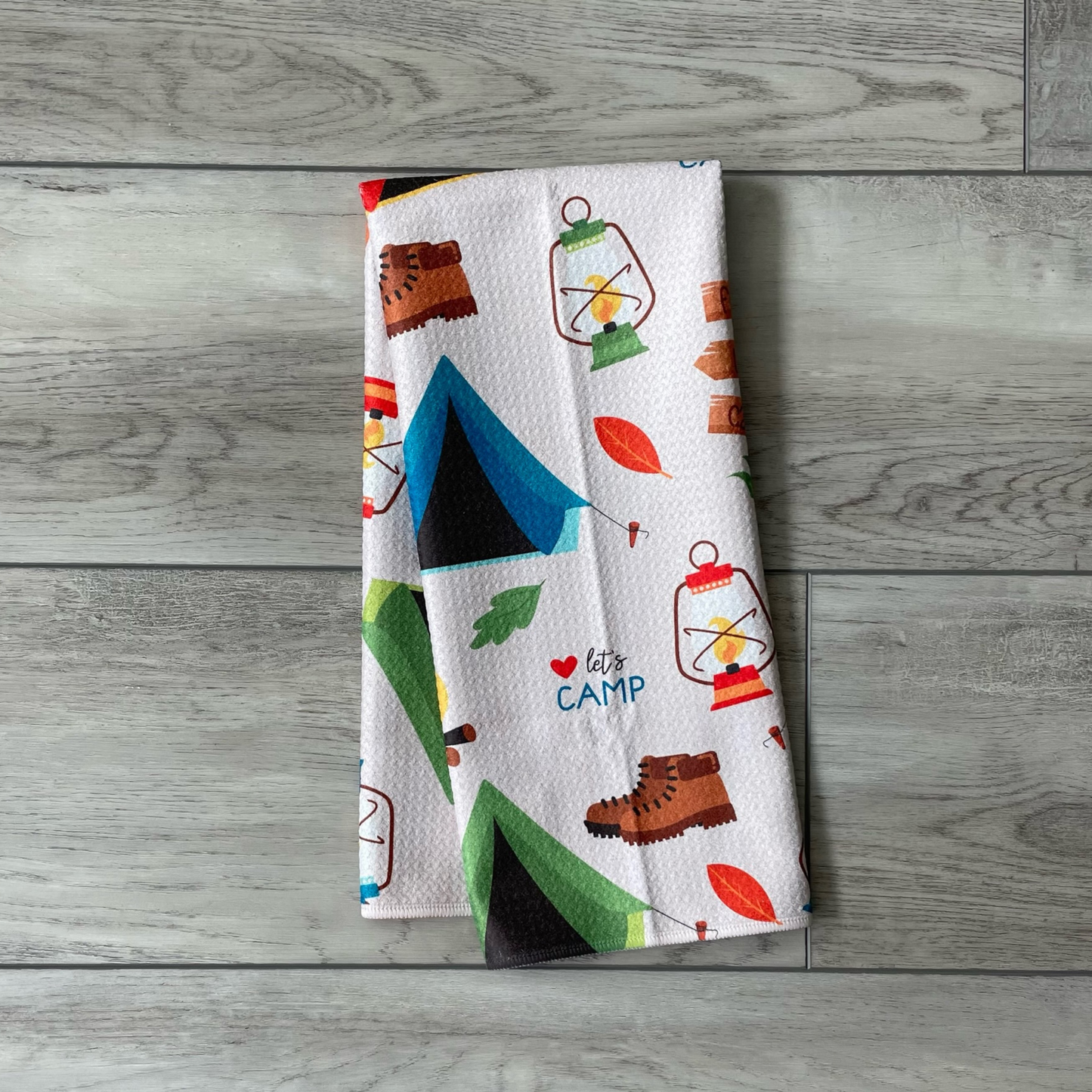 Let's Camp Towel