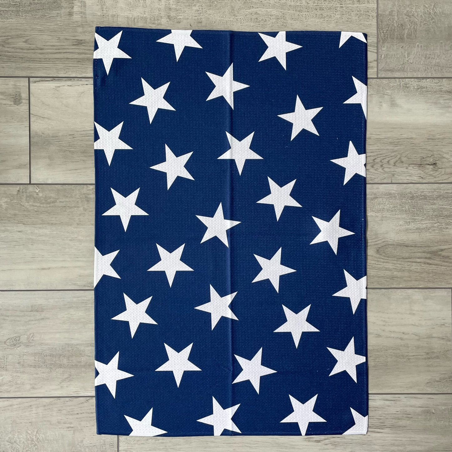 Navy Stars Towel