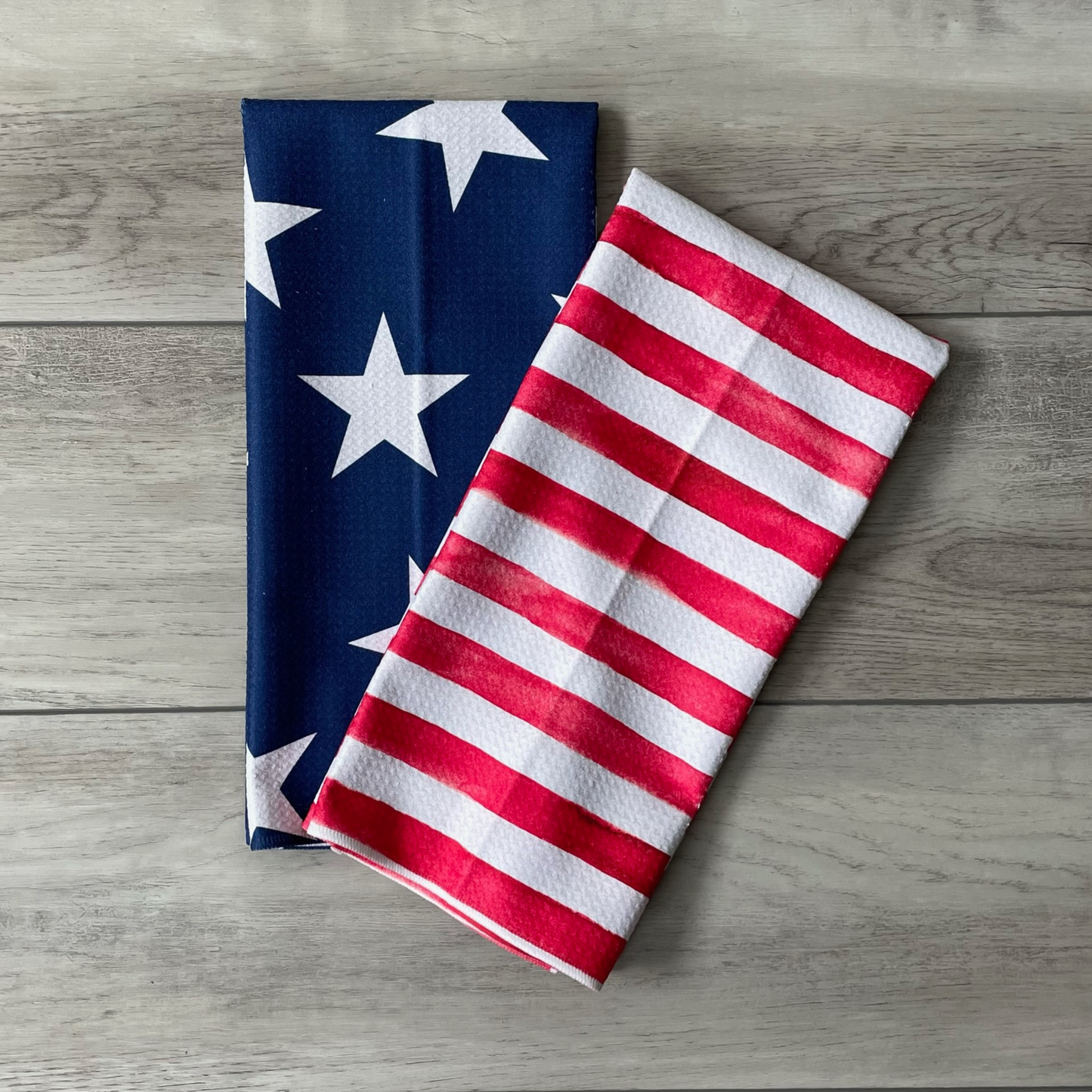 Navy Stars Towel