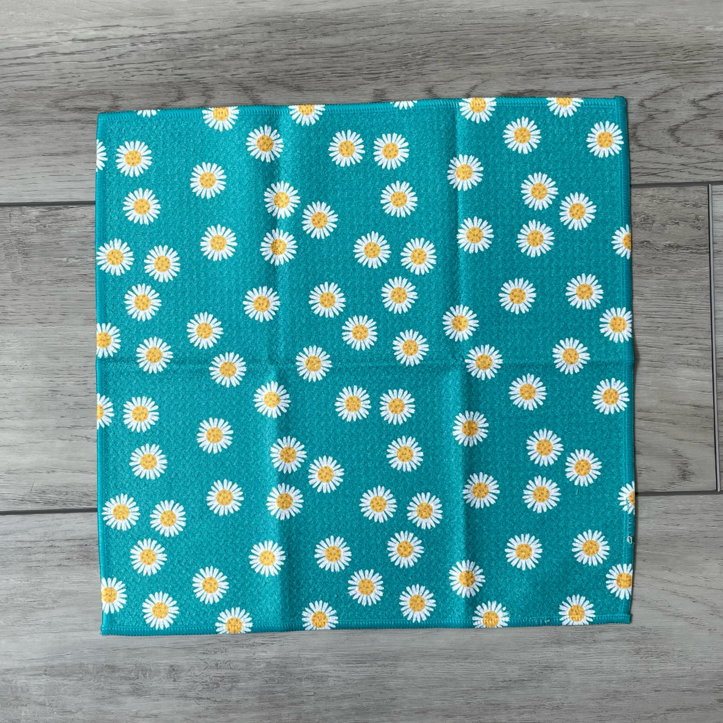 Summer Daisy Washcloth