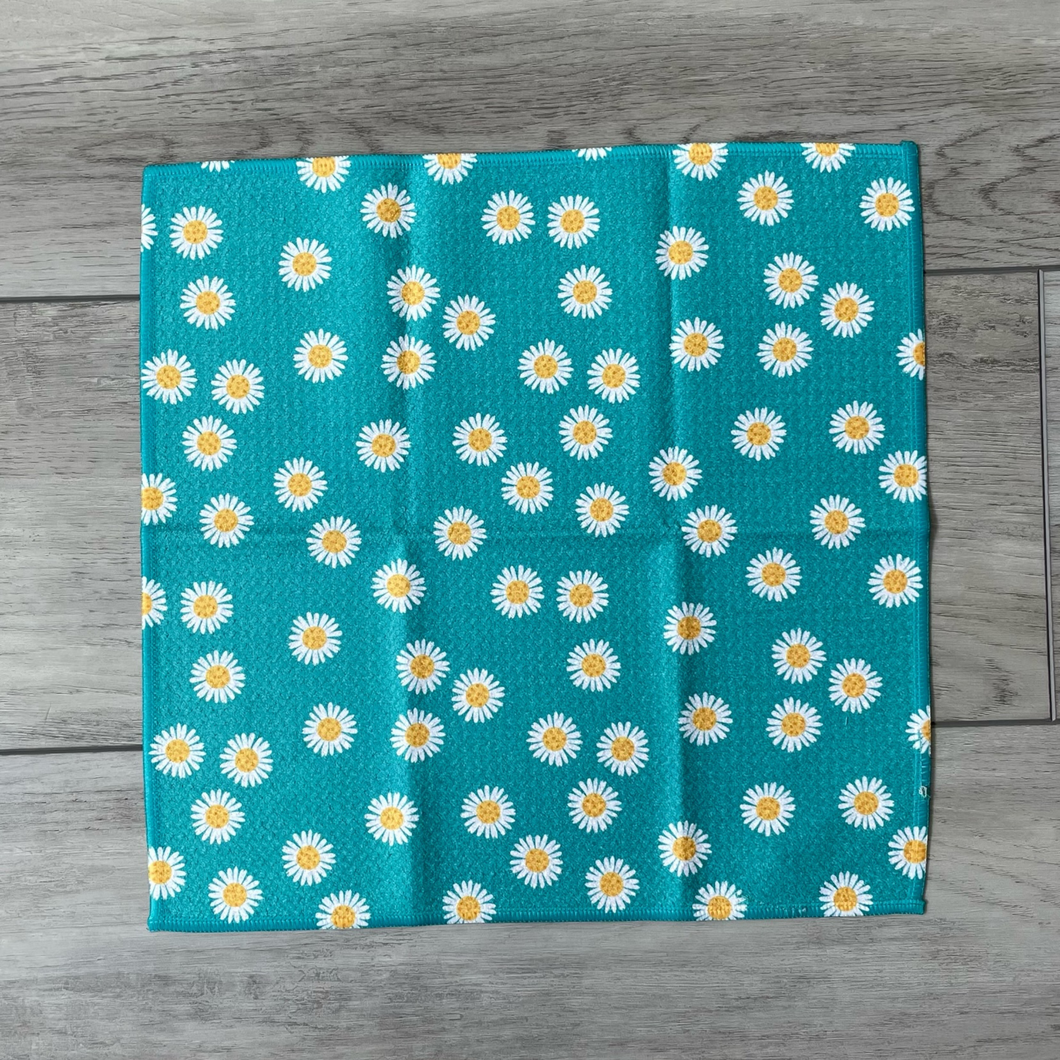 Summer Daisy Washcloth