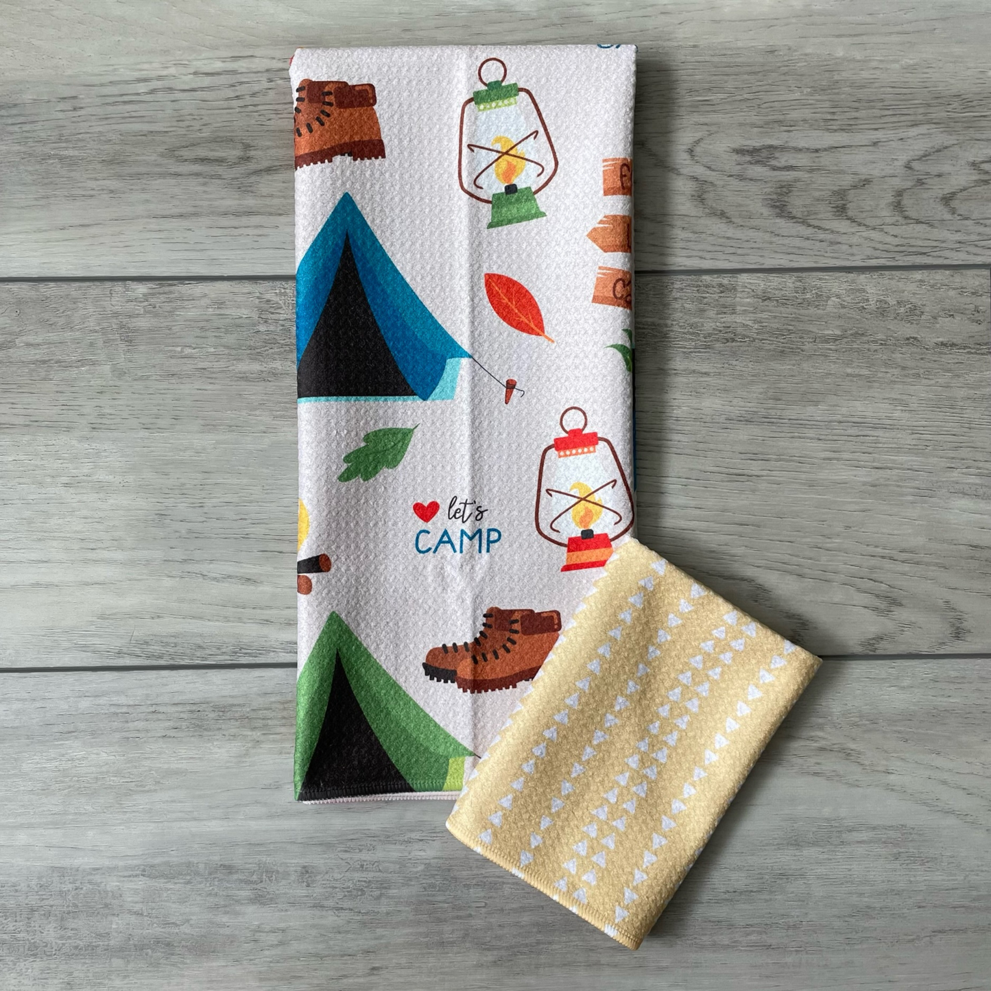 Let's Camp Towel